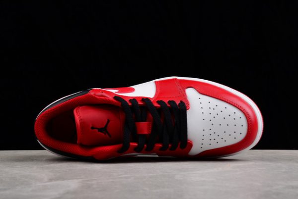 Best Selling Air Jordan 1 Low “Gym Red” Basketball Shoes 553558-163-2