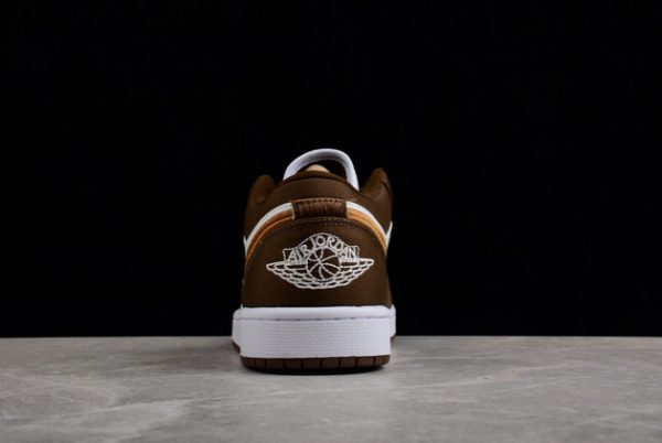 Brand Nike Air Jordan 1 Low “Mocha Toe” Basketball Shoes DV0426-301-3