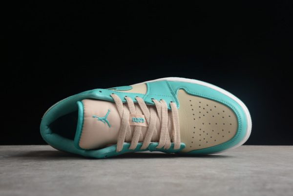 Brand Nike Air Jordan 1 Low Tropical Teal Basketball Shoes DC0774-131-3