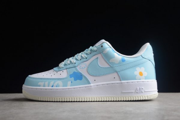 Buy Nike Air Force 1 White Blue For Wholesale Online CW2288-661