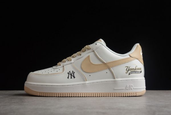 Cheap Sale Nike Air Force 1 Low Jewel Yankees White/Gum Yellow BS8806-555