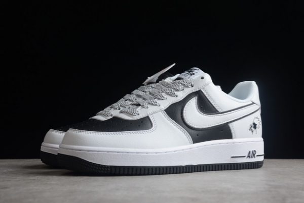 Cheap Sale Nike Air Force 1 Low White/Black-White Sneakers KO8969-756-2