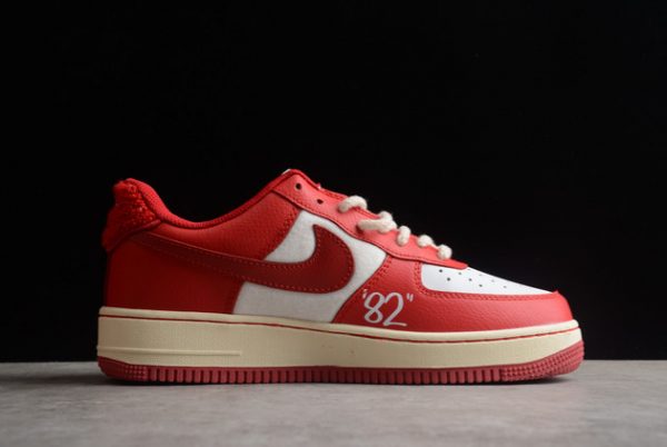 Classic 2022 Nike Air Force 1 Low LV8 Gym Red/White DO5220-162-1