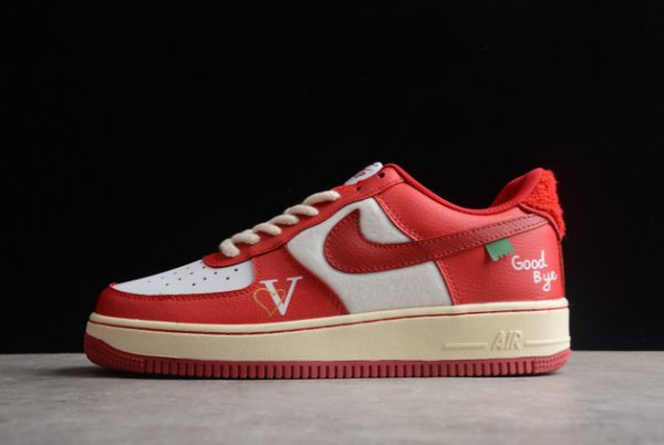 Classic 2022 Nike Air Force 1 Low LV8 Gym Red/White DO5220-162