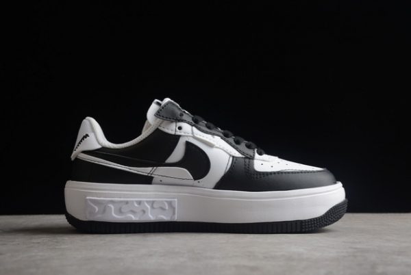 Classic Nike Air Force 1 Fontanka White Black Sneakers CW6688-611-1