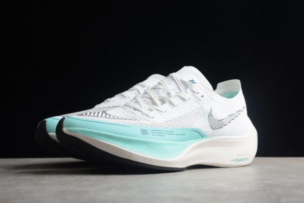 CU4123-101 Nike Air ZoomX Vaporfly Next% 2 White Blue Nice Outlets-2
