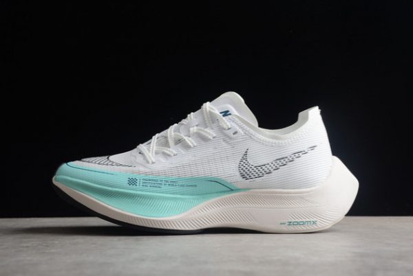 CU4123-101 Nike Air ZoomX Vaporfly Next% 2 White Blue Nice Outlets