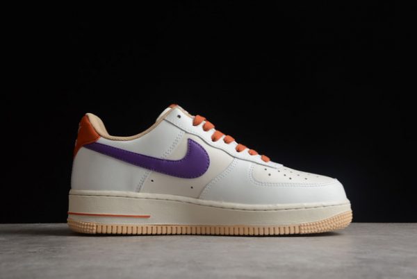 CW3388-205 Nike Air Force 1 ’07 LV8 2 Low White Purple Hot Sale-1
