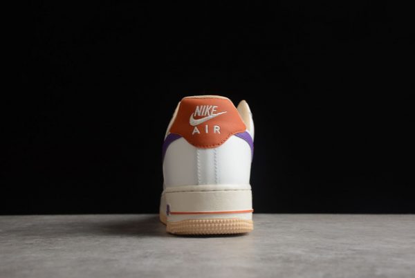 CW3388-205 Nike Air Force 1 ’07 LV8 2 Low White Purple Hot Sale-4