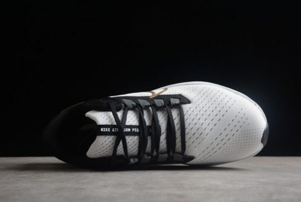 CW7356-007 Nike Air Zoom Pegasus 38 Black White Gold Running Shoes-3