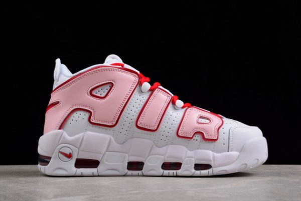 Fashion Nike Air More Uptempo White/Varsity Red-Pink For Cheap 921948-102-1