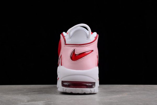Fashion Nike Air More Uptempo White/Varsity Red-Pink For Cheap 921948-102-2