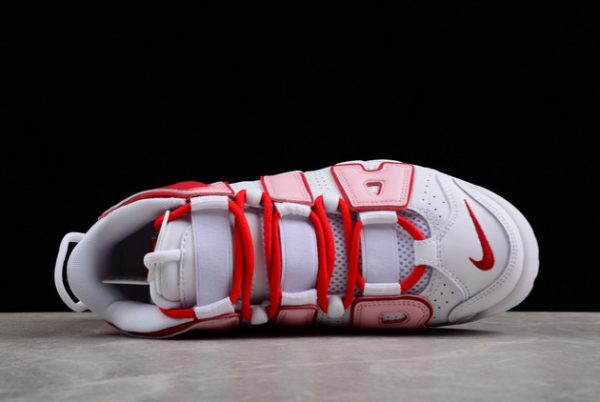Fashion Nike Air More Uptempo White/Varsity Red-Pink For Cheap 921948-102-3