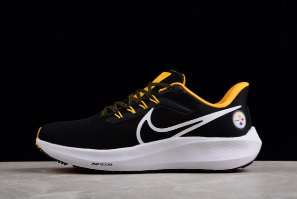 Fashion Nike Air Zoom Pegasus 39 Black/Yellow-White Running Shoes DR2059-001