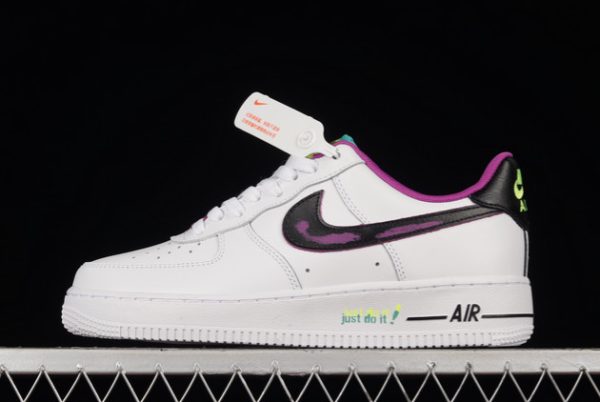 Hot Sale Nike Air Force 1 ’07 Low “Just Do It” Sneakers DX3933-100