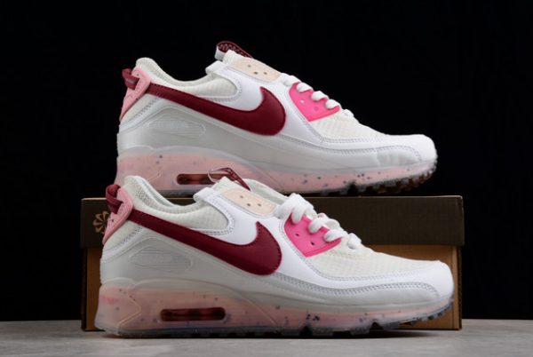 Nike Air Max 90 Terrascape “Pomegranate” Lifestyle Shoes DC9450-100-4