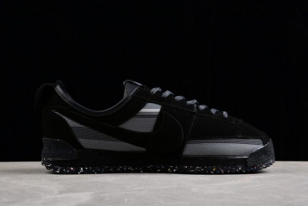 Shop Union x Nike Cortez Black/Dark Grey Sneakers DR1413-006-1