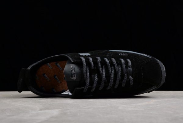 Shop Union x Nike Cortez Black/Dark Grey Sneakers DR1413-006-3