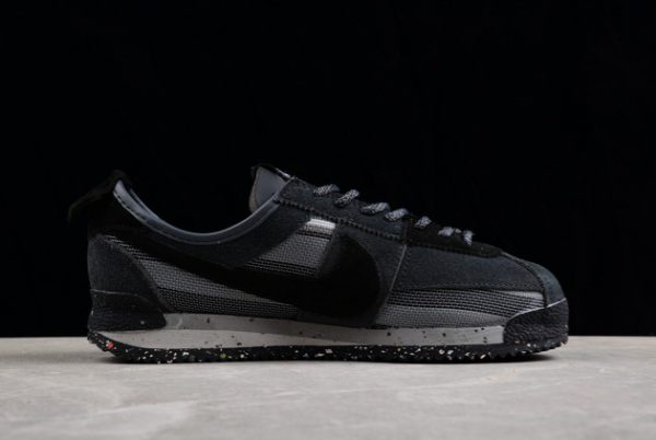 Shop Union x Nike Cortez Dark Grey/Black Unisex Sneakers DR1413-014-1