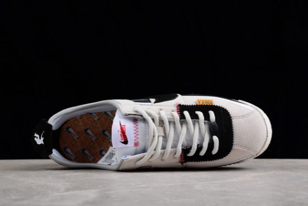 Shop Union x Nike Cortez White/Black-Red Unisex Sneakers DR1413-005-3