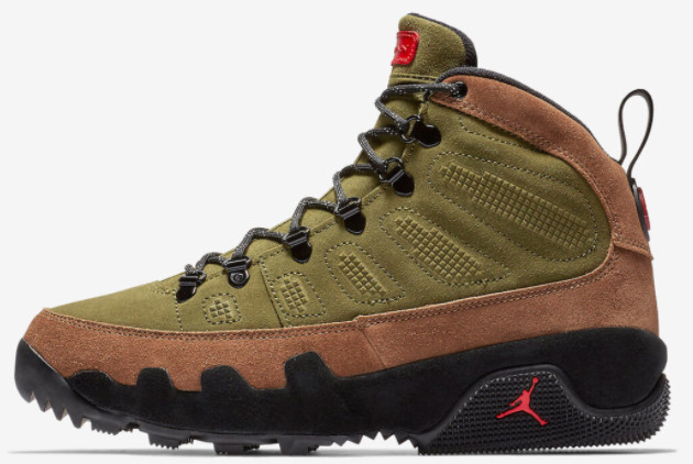 Brand Nike Air Jordan 9 Boot NRG “Beef and Broccoli” Basketball Shoes AR4491-200