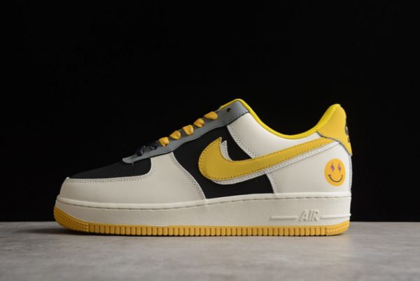 Cheap Sale 2022 Nike Air Force 1 Low Rice/Black-Yellow AF1234-004