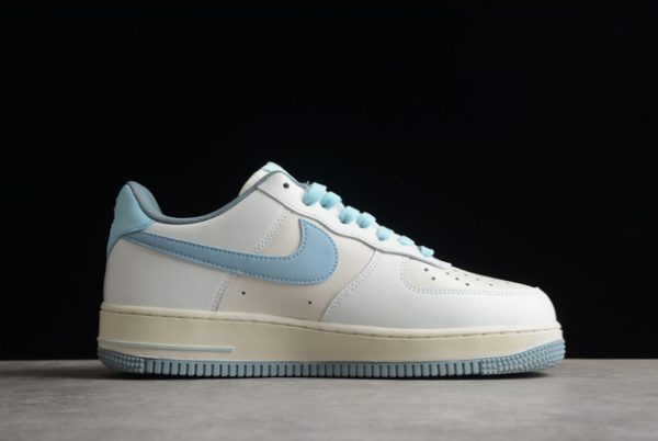Cheap Sale Nike Air Force 1 White/Light Blue Online CW3388-202-1