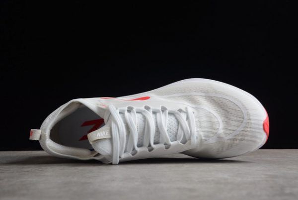 Classic 2022 Nike Zoom Fly 4 White Red Road Lifestyle Shoes CT2392-006-3