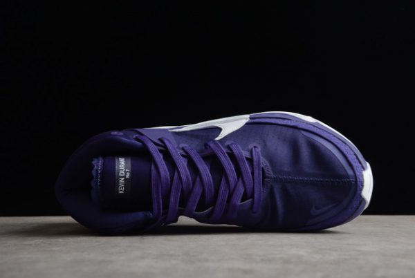 CW4115-501 Nike KD 13 TB Court Purple/White Running Shoes-3
