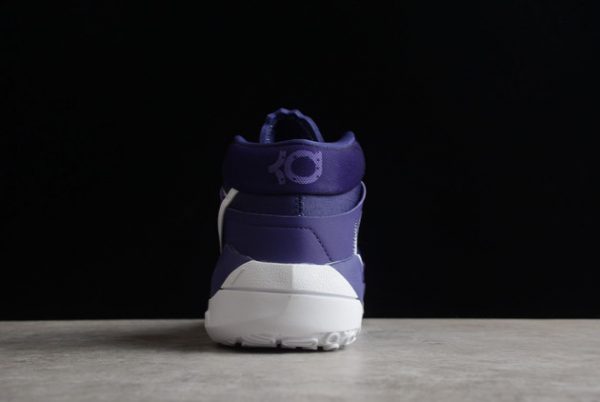 CW4115-501 Nike KD 13 TB Court Purple/White Running Shoes-4