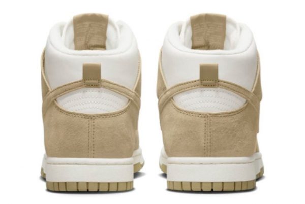 Discount 2022 Nike Dunk High White Tan Suede For Sale DQ7679-001-3