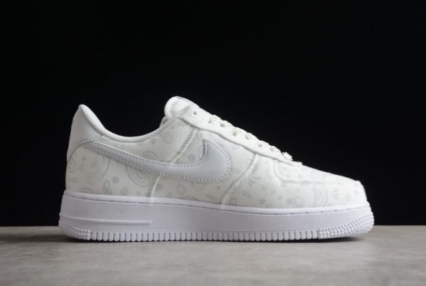Hot Sale 2022 Nike Air Force 1 ’07 Low Paisley White DG2296-088-1