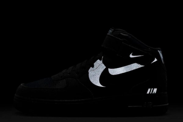 Hot Sale 2022 Nike Air Force 1 Mid “Off Noir” Sneakers DQ7666-001-4