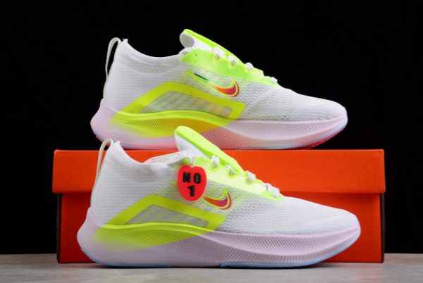 Hot Sale 2022 Nike Zoom Fly 4 White Green DN2658-101-4