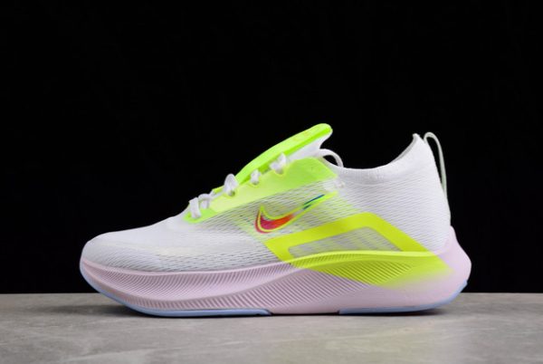 Hot Sale 2022 Nike Zoom Fly 4 White Green DN2658-101