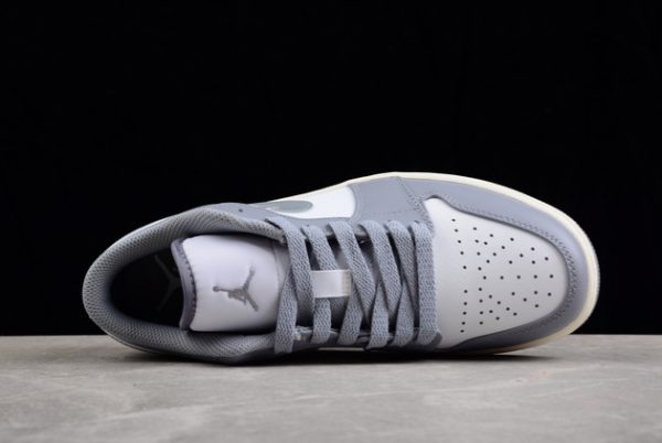 Hot Sell Air Jordan 1 Low “Vintage Grey” Basketball Shoes 553558-053-3