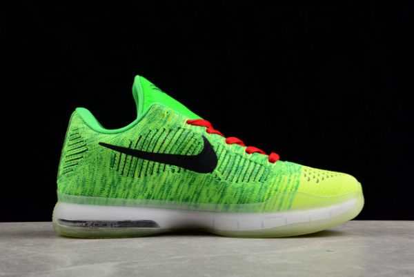 Hot Sell Nike Kobe 10 X Elite ID Grinch Multi-Color Running Shoes 802817-901-1