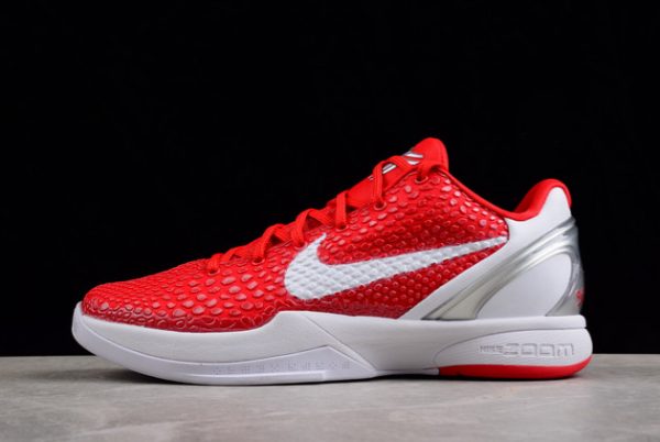 Men's Sneakers Nike Zoom Kobe 6 VI TB Red For Cheap 454142-600