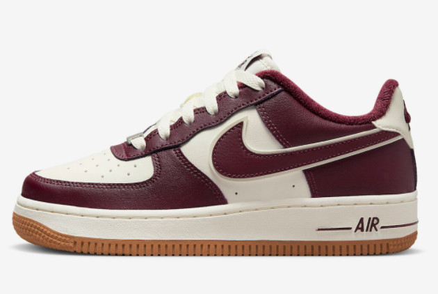 New Release Nike Air Force 1 Low GS Team Red/Gum DQ5972-100