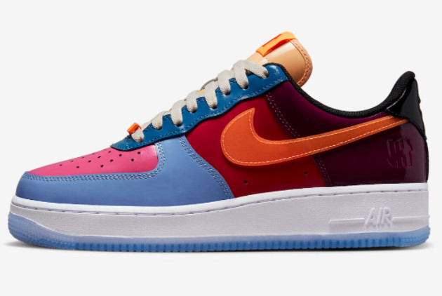 Shop Undefeated x Nike Air Force 1 Low “Multi Patent” DV5255-400