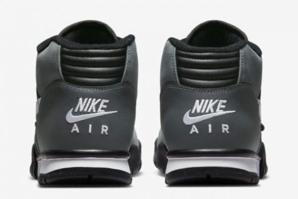 Hot Sale Nike Air Trainer 1 “Black Grey” Basketball Shoes FD0808-001-3