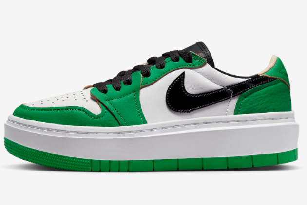 Brand Nike Air Jordan 1 Elevate Low “Lucky Green” Basketball Shoes DQ8394-301