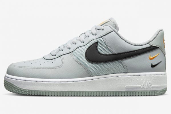 Discount Nike Air Force 1 Low Wolf Grey/Black-University Gold-White FD0666-002