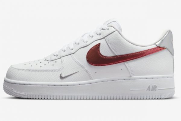 Hot Sale 2022 Nike Air Force 1 Low White/Picante Red-Wolf Grey FD0654-100