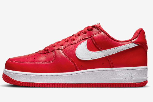 2023 Nike Air Force 1 Low “Color of the Month” Leather Sneakers FD7039-600