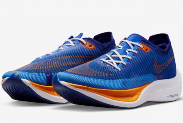 2023 Nike ZoomX VaporFly NEXT% 2 “Blue/Orange” Running Shoes FD0713-400-2