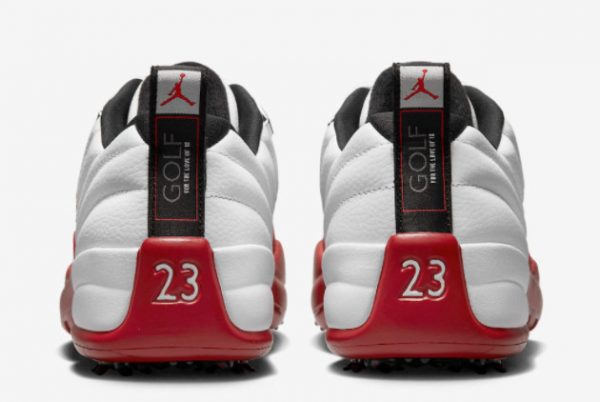 Best Selling 2023 Air Jordan 12 Low Golf “Cherry” Basketball Shoes DH4120-161-3