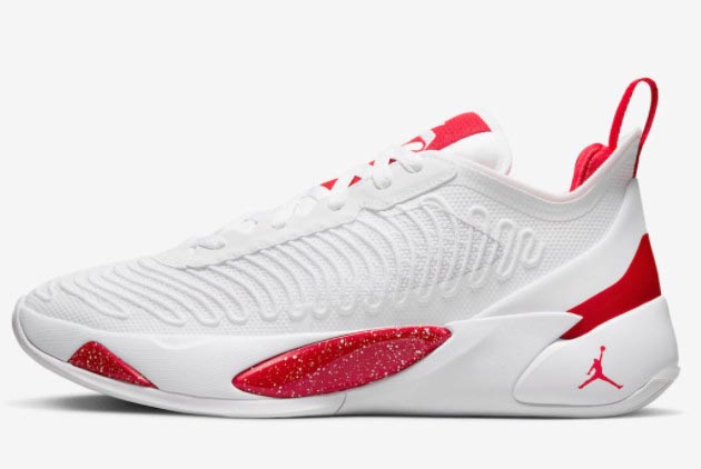 Best Selling 2023 Jordan Luka 1 “Fire Red” White/White-Fire Red DQ7689-116