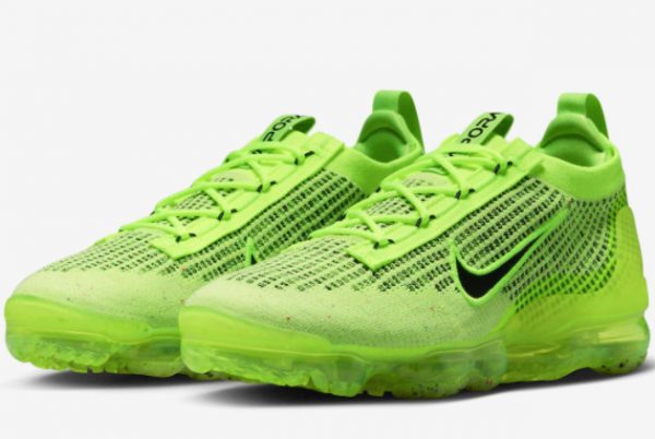 Fashion 2023 Nike Air VaporMax 2021 “Volt” Running Shoes FD0761-700-3