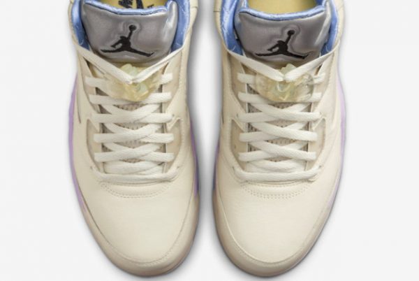 New 2023 DJ Khaled x Air Jordan 5 “Sail” Basketball Shoes DV4982-175-4